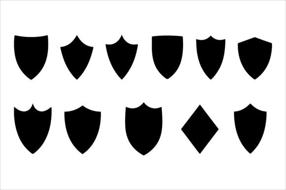 Download Shield Vector Silhouette Design - Premium Bundle